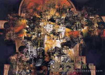 Jesus Perez 2005年作 被遗忘的一天 105×138cm